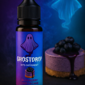 Ghostdrop Blueberry Cheesecake RC-Liquids10ml – Premium C-Liquid von Rauschrebell
