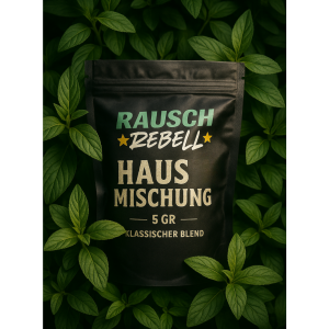 Solide Wirkung, angenehmes Aroma, 5 Gramm rebellische Basisqualität.