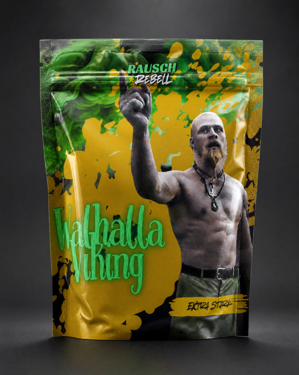 Valhalla Viking – Nordic Peppermint | Mélange à fumer puissant et légal 