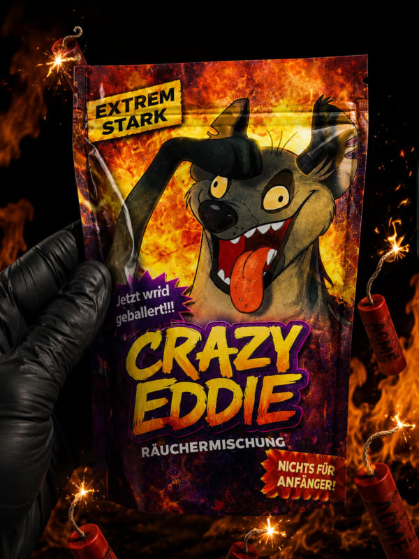 crazy eddie - extrem starke räuchermischung