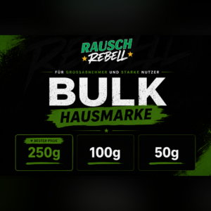 Bulk Hausmarke 3:4 Marque maison BULK – Mélange pour fumigation, grands conditionnements 50 g / 100 g / 250 g