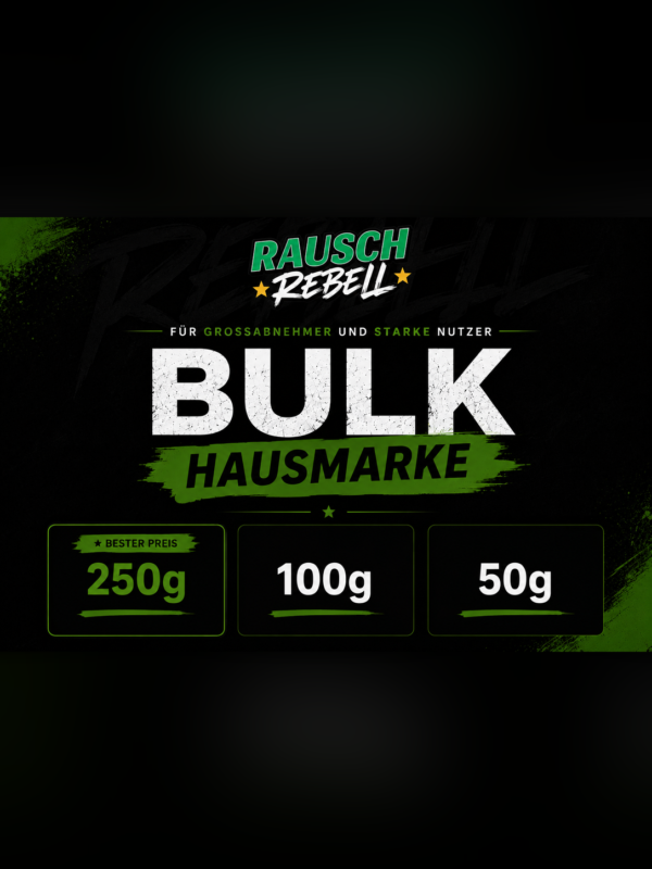 Hausmarke BULK – Räuchermischung Großgebinde 50g / 100g / 250g