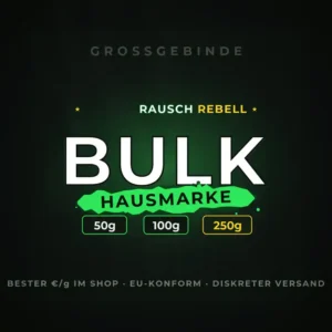 Hausmarke BULK Räuchermischung Großgebinde 50g 100g 250g – Rauschrebell
