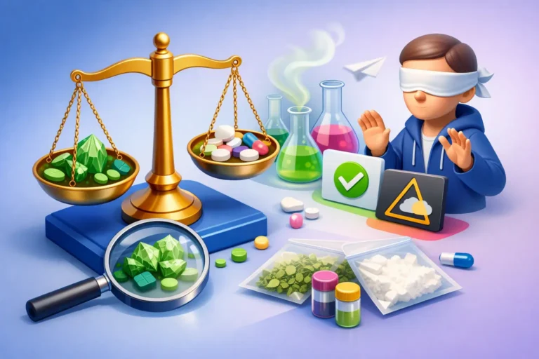 Savoir reconnaître la qualité des « legal highs » : ne pas avancer à l'aveuglette