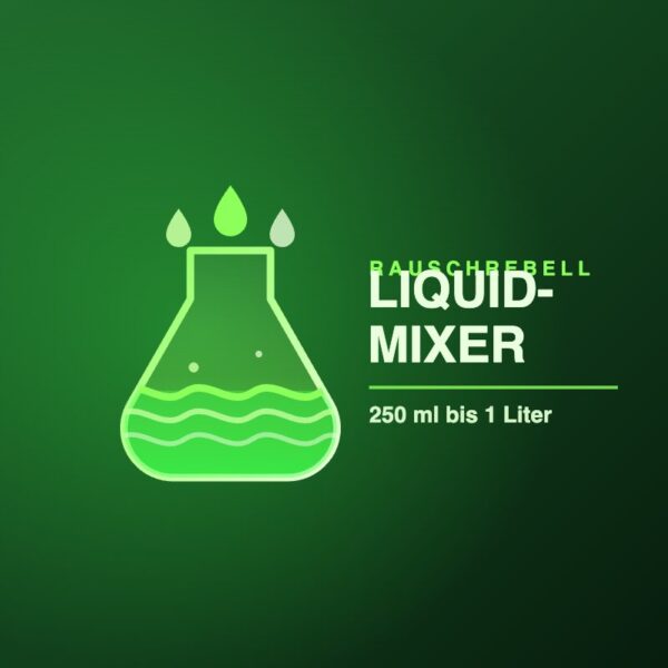 Mélangeurs de e-liquide de Rauschrebell : mélange de e-liquide RC sur mesure, de 250 ml à 1 litre