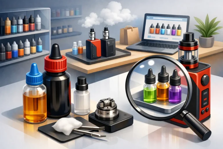 Boutique RC Liquids : ce à quoi les pros font vraiment attention