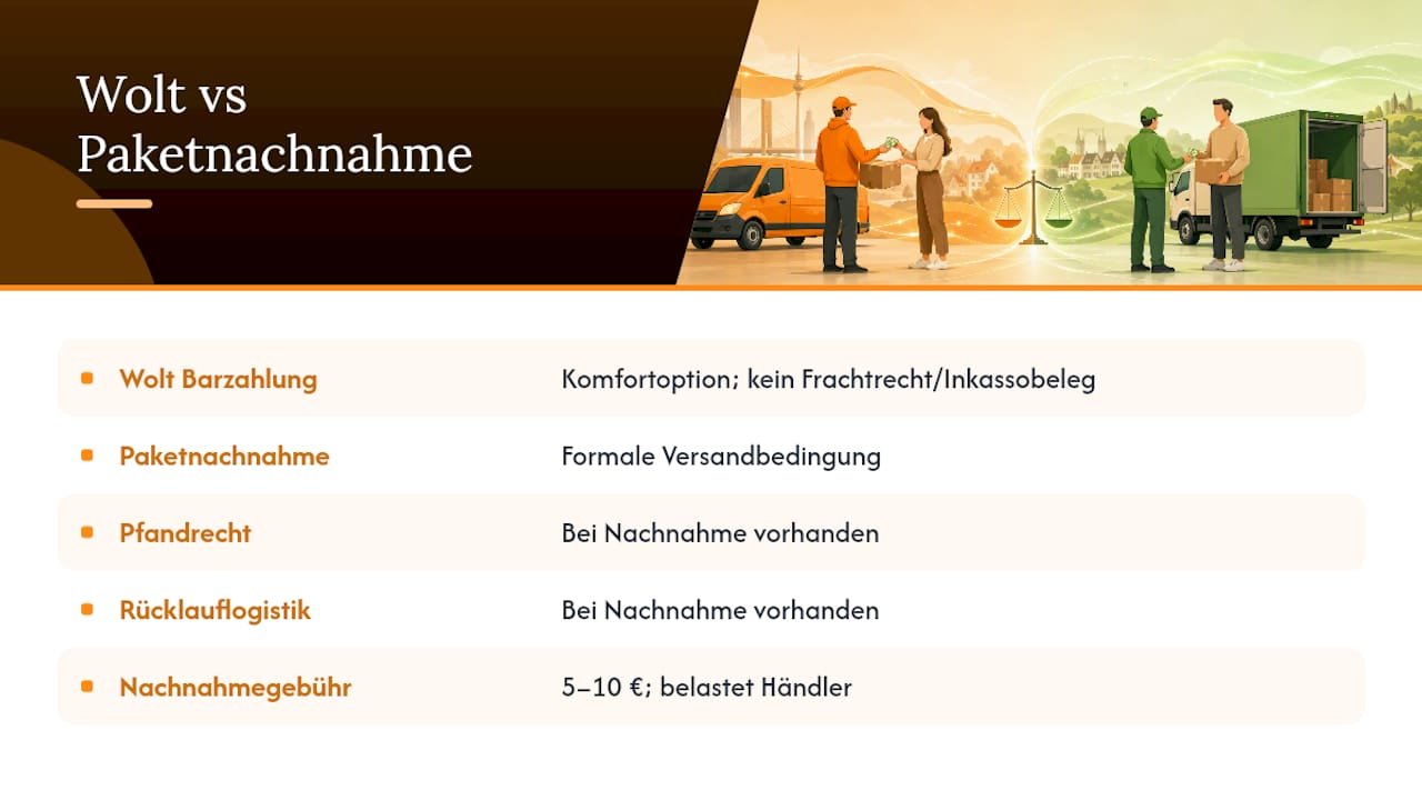 Was die meisten Ratgeber zur Nachnahme falsch machen — overview diagram