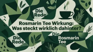 Professional header image for list-based article: Rosmarin Tee Wirkung: Was steckt wirklich dahinter?