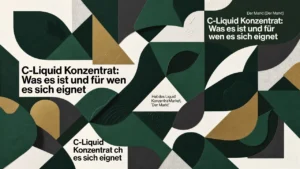 Professional header image for comparison analysis: C-Liquid Konzentrat: Was es ist und für wen es sich eignet