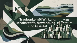 Professional header image for industry analysis: Traubenkernöl Wirkung: Inhaltsstoffe, Anwendung und Qualität
