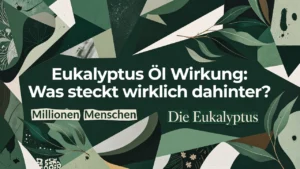 Professional header image for educational tutorial: Eukalyptus Öl Wirkung: Was steckt wirklich dahinter?