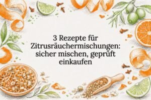 Anschauliche Zitruskräuter für die Titelseite